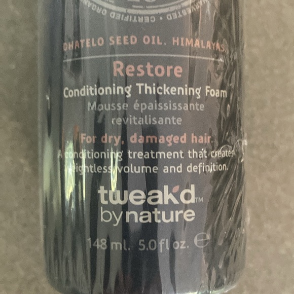 Tweaked By Nature -Conditioning Thickening Foam NEW/Sealed. - Picture 2 of 3